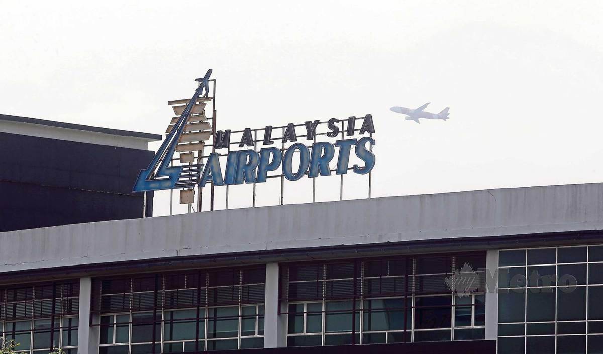 MALAYSIA Airports Holdings Bhd (MAHB) kekal dikawal oleh kerajaan. FOTO Arkib NSTP