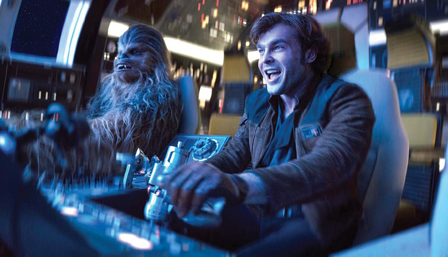 GANDINGAN legenda Star Wars antara Solo dan Chewbacca.