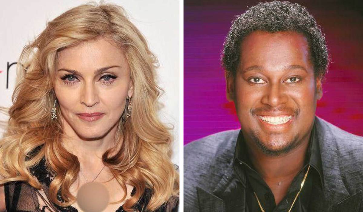 MADONNA (kiri) dan Vandross. FOTO Agensi