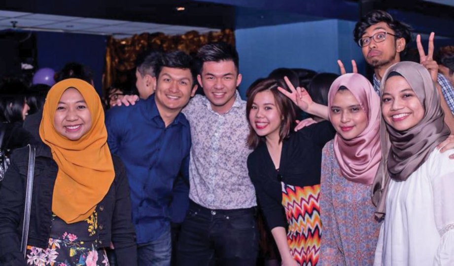 ANTARA pelajar yang hadir untuk 'Malaysian Night' anjuran MSSM.