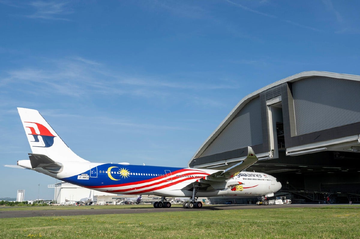 Pesawat A330neo Malaysia Airlines.