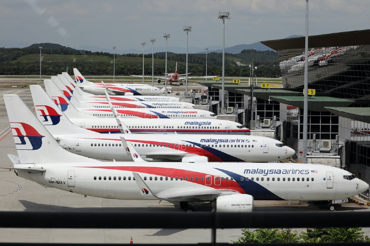 Pesawat Malaysia Airlines. - FOTO Reuters