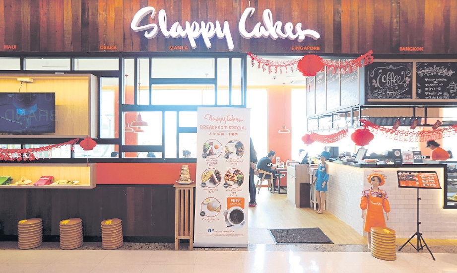 SLAPPY Cakes sesuai untuk aktiviti makan bersama keluarga dan rakan.