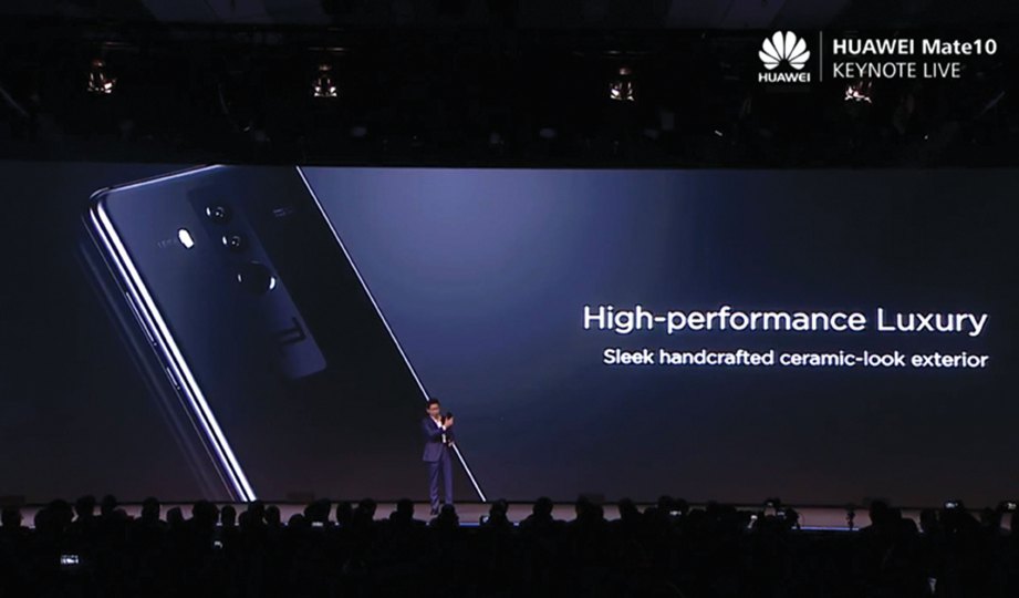 KUASA tinggi Huawei Mate 10 untuk profesional.