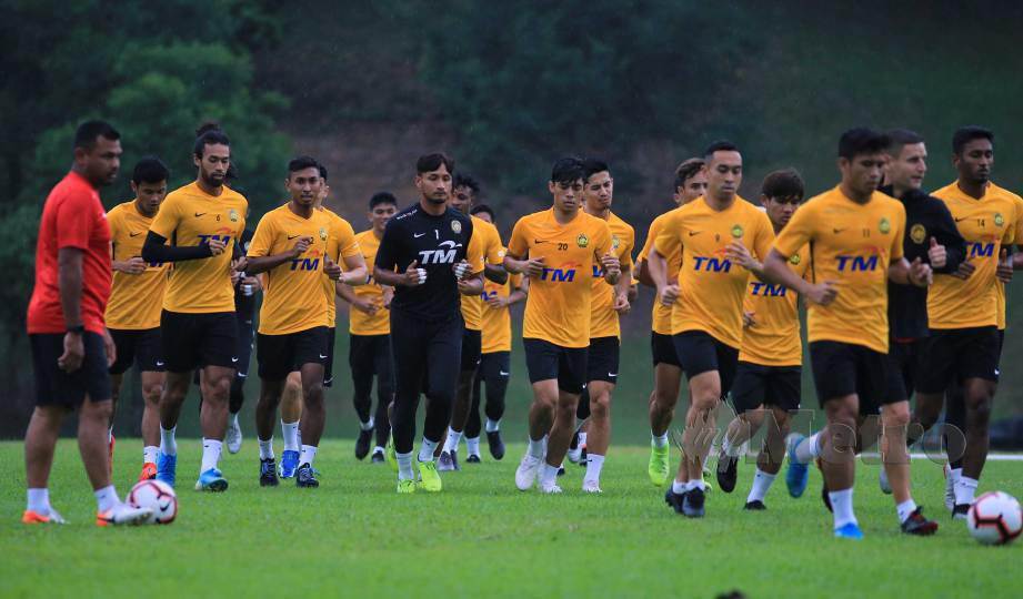 SESI latihan tidak mencukupi kekalkan momentum pemain di tahap optimum dan terbaik. FOTO Arkib NSTP