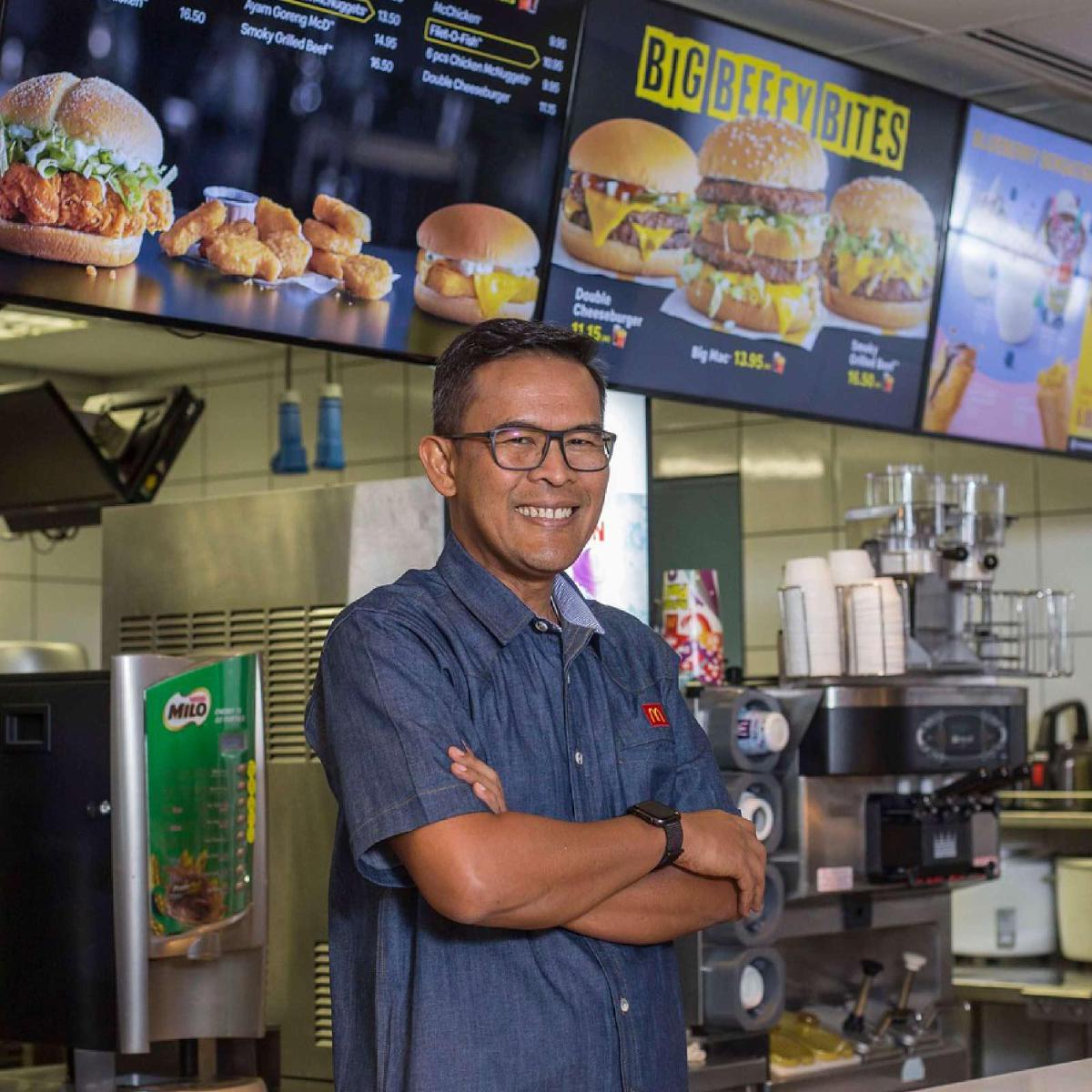 Pengarah Urusan dan Rakan Operasi Tempatan, McDonald’s Malaysia, Datuk Azmir Jaafar.