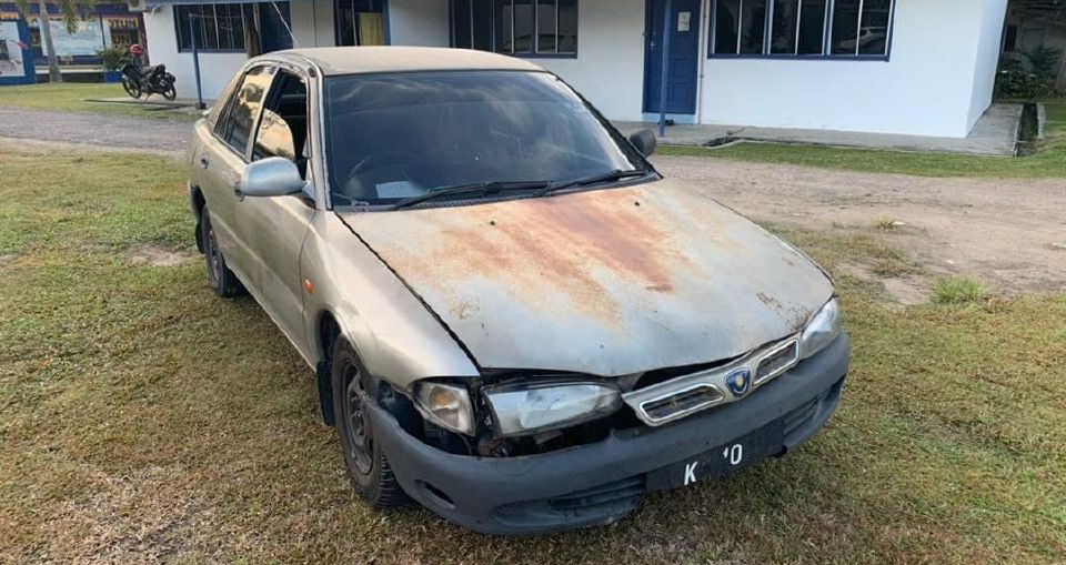 Lelaki Cuba Rempuh Polis Dengan Kereta Ditahan