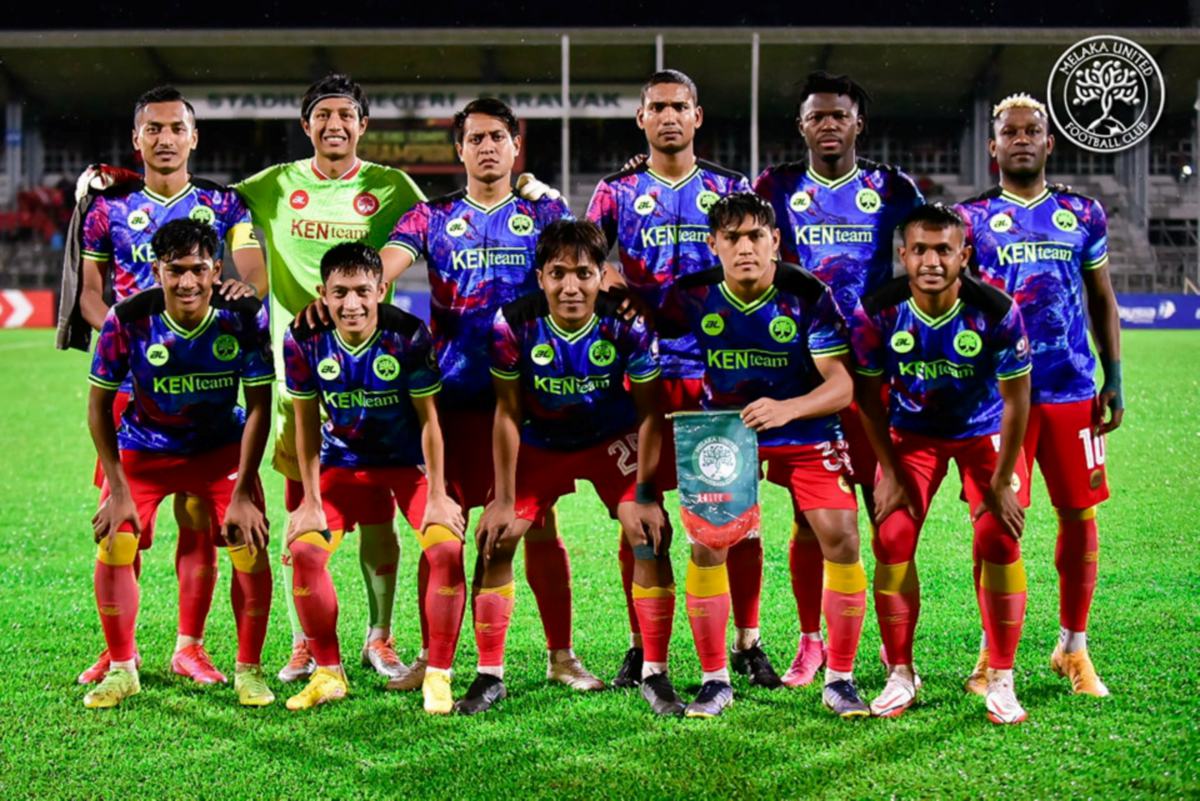 BARISAN pemain Melaka dikatakan berdepan isu tunggakan gaji hampir lima bulan. FOTO Melaka United FC