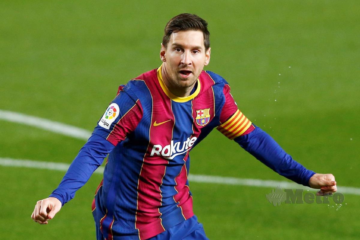 KONTRAK Messi akan berakhir 30 Jun. FOTO EPA