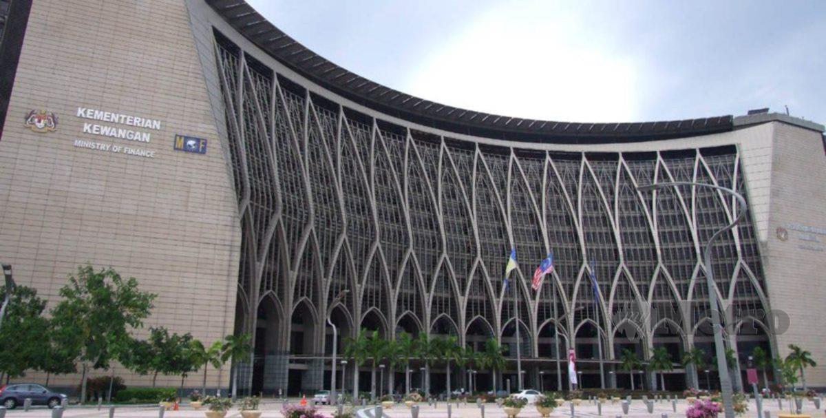 Bangunan Kementerian Kewangan di Putrajaya.
