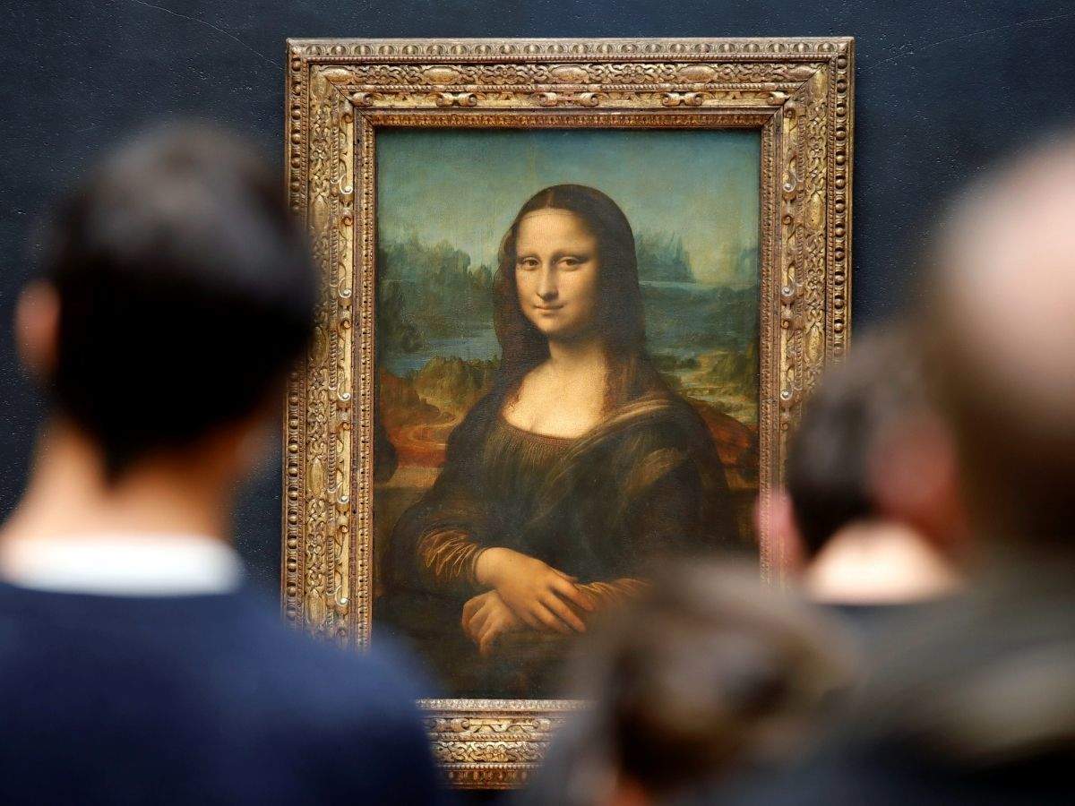 POTRET Mona Lisa di Louvre, Paris. FOTO Reuters