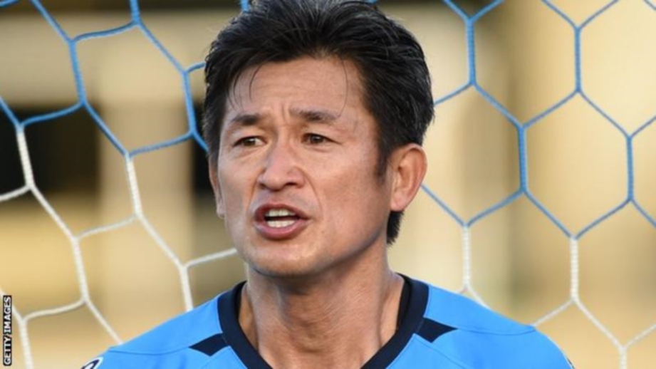 Miura ledak gol pada usia 49 tahun. FOTO GETTY