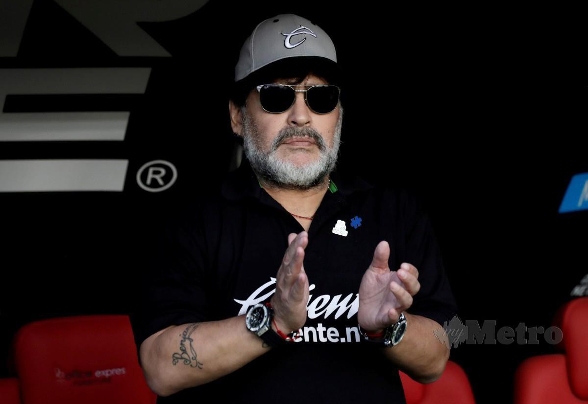 Diego Armando Maradona. FOTO File Agensi 
