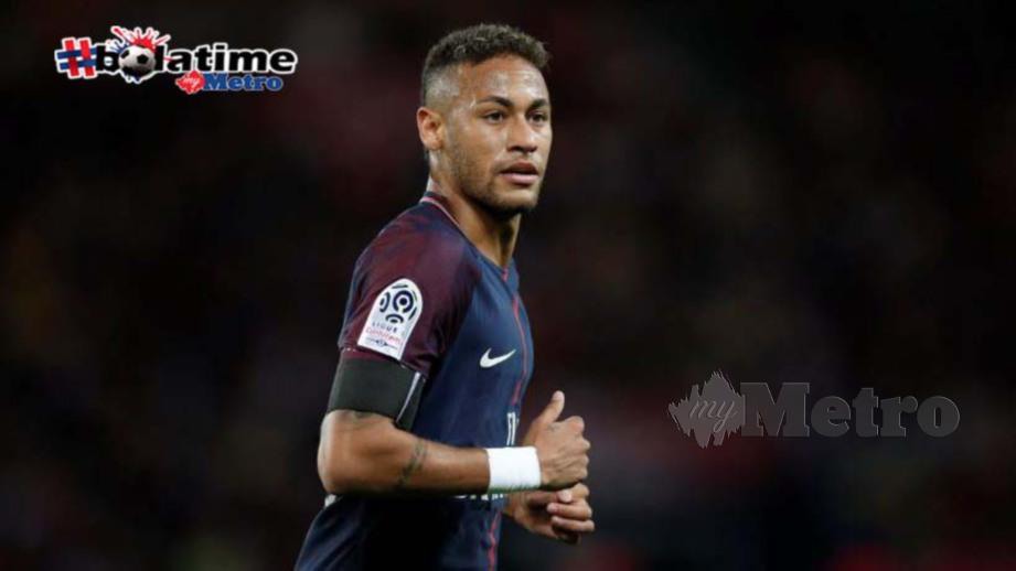 Neymar tidak beraksi pada dua perlawanan jelajah Asia. FOTO REUTERS 