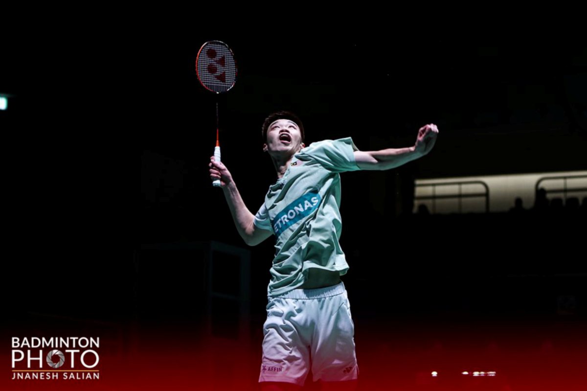 TZE Yong pamer aksi cemerlang tewaskan Kean Yew. FOTO Badminton Photo