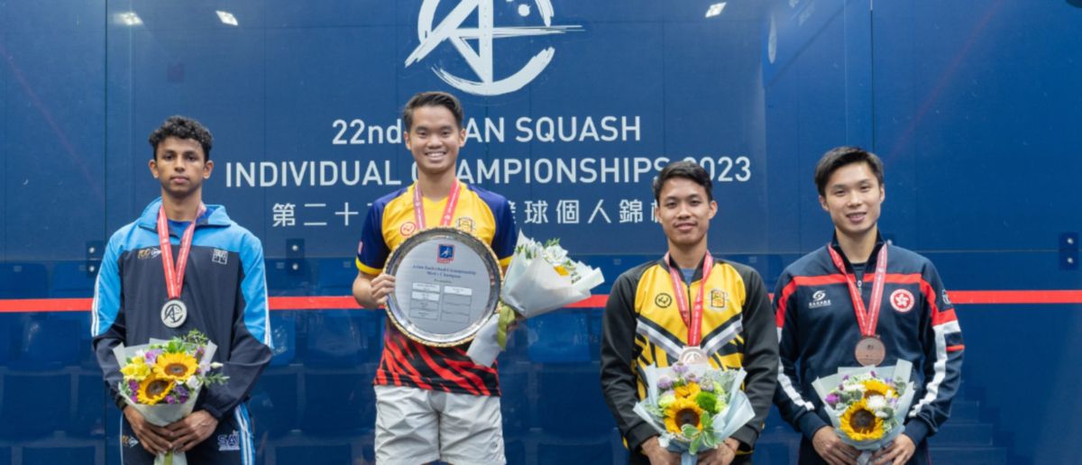 EAIN Yow berjaya mempertahankan kejuaraan di Hong Kong. FOTO Hong Kong Squash