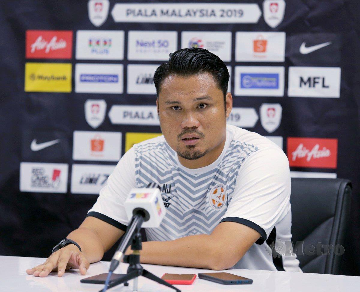 PENGENDALI sementara Selangor FC, Nidzam Jamil. -FOTO NSTP
