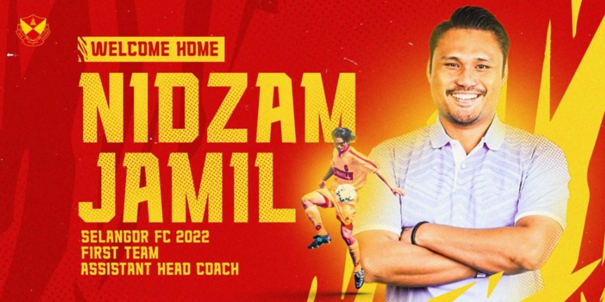 NIDZAM Jamil. FOTO FB Selangor FC