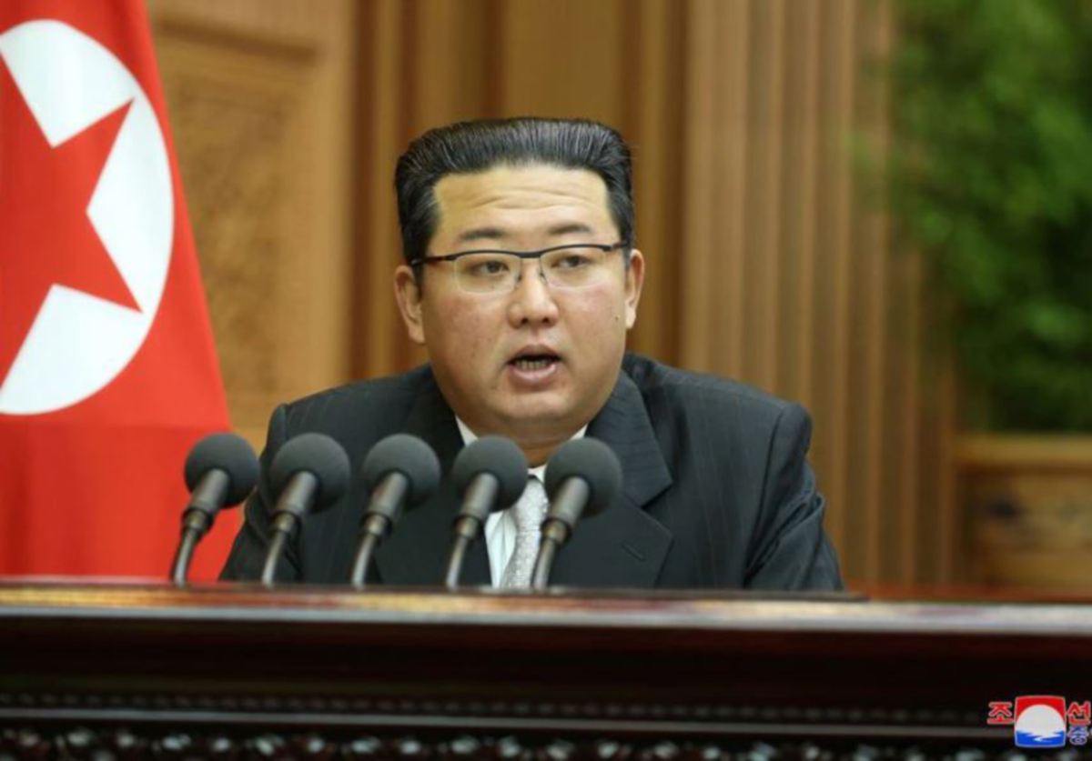 PEMIMPIN Korea Utara. FOTO fail KCNA/ Reuters 