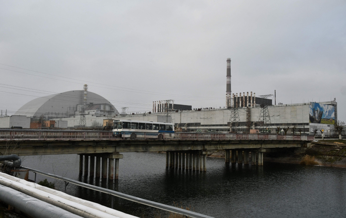 LOJI kuasa Chernobyl. FOTO fail AFP 