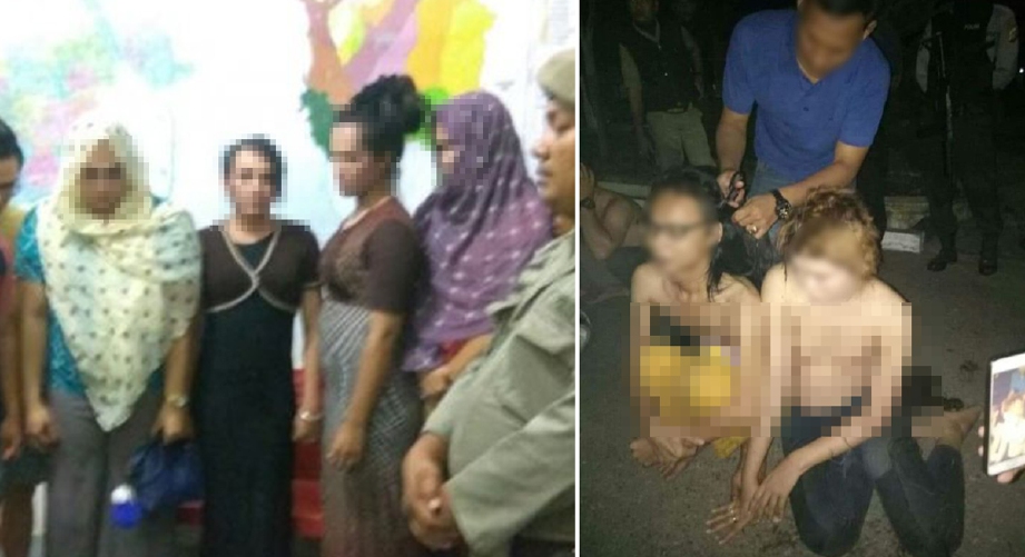 Mak nyah yang ditahan di Aceh, dipotong rambut seperti lelaki. - Foto Agensi