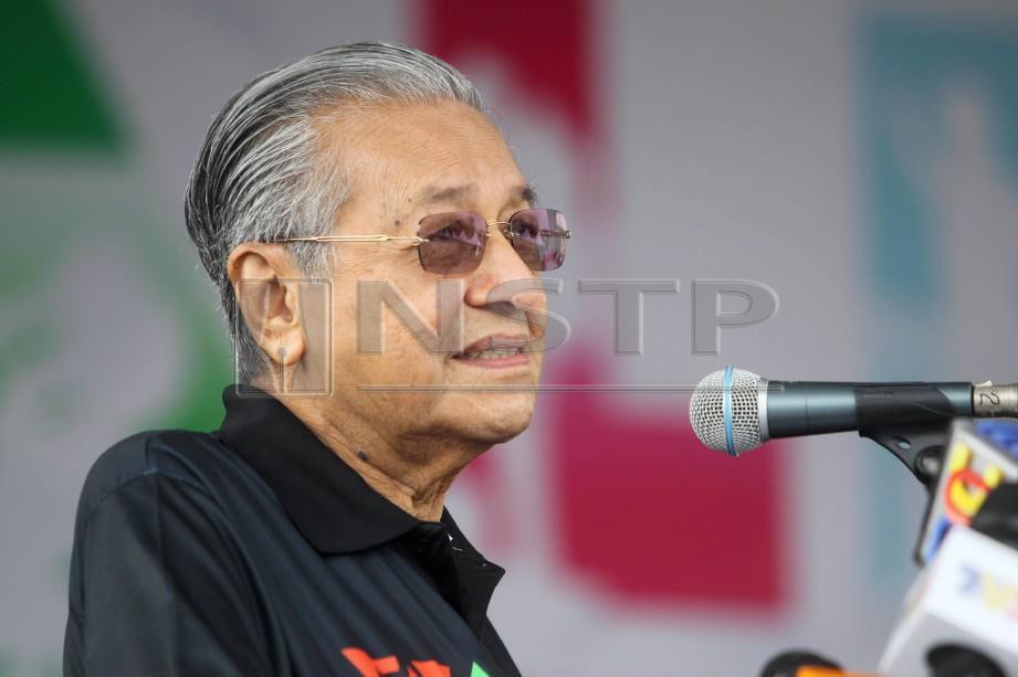 TUN Dr Mahathir Mohamad. FOTO arkib NSTP