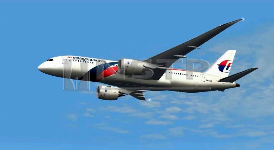PESAWAT Malaysia Airlines. FOTO arkib NSTP