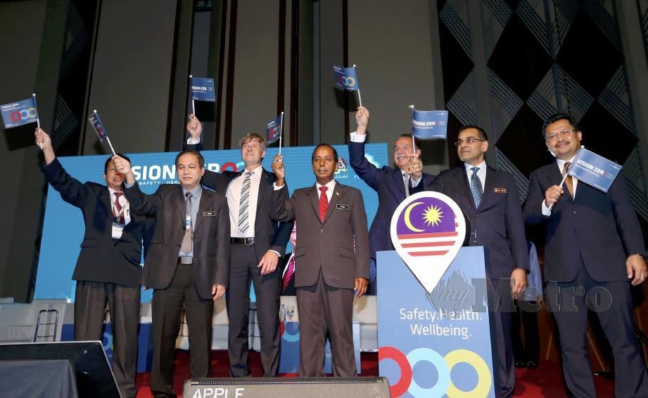 M Kulasegaran melancarkan Vision Zero Malaysia di Putrajaya. FOTO Ahmad Irham Mohd Noor