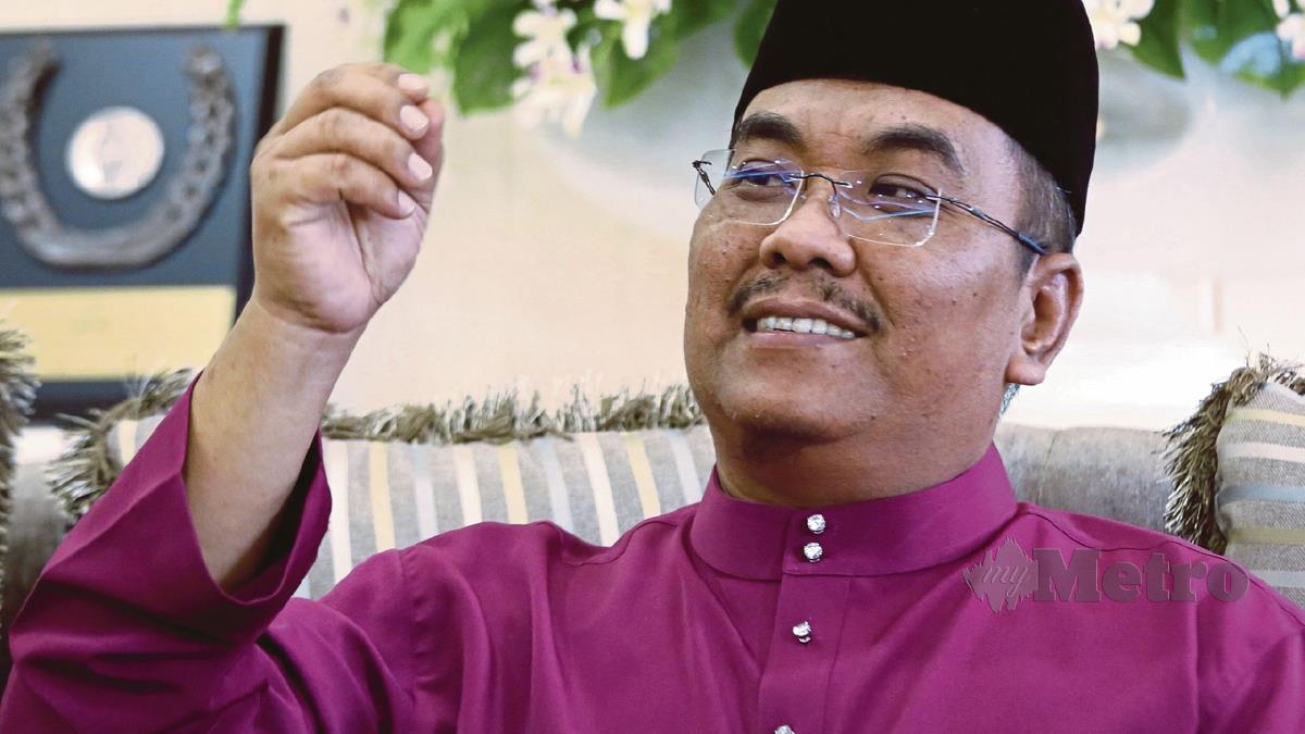 Menteri Besar Kedah,  Muhammad Sanusi Md Nor. FOTO AMRAN HAMID