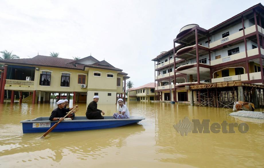 Banjir di Terengganu yang berlaku pada 2017 dijangka berulang bulan depan. FOTO Arkib NSTP