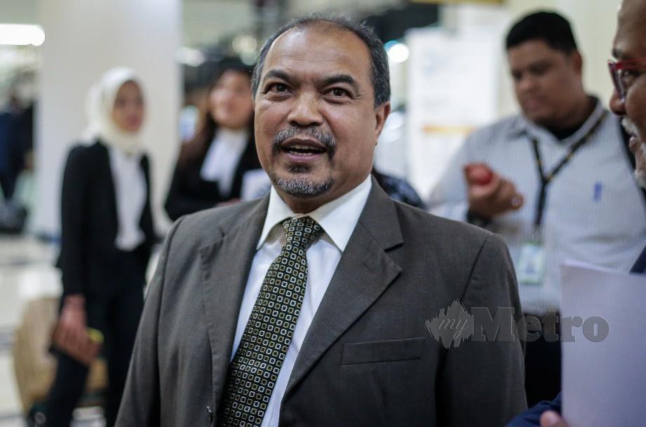 JAMIL Khir hadir ke Kompleks Mahkamah Kuala Lumpur. FOTO Asyraf Hamzah.