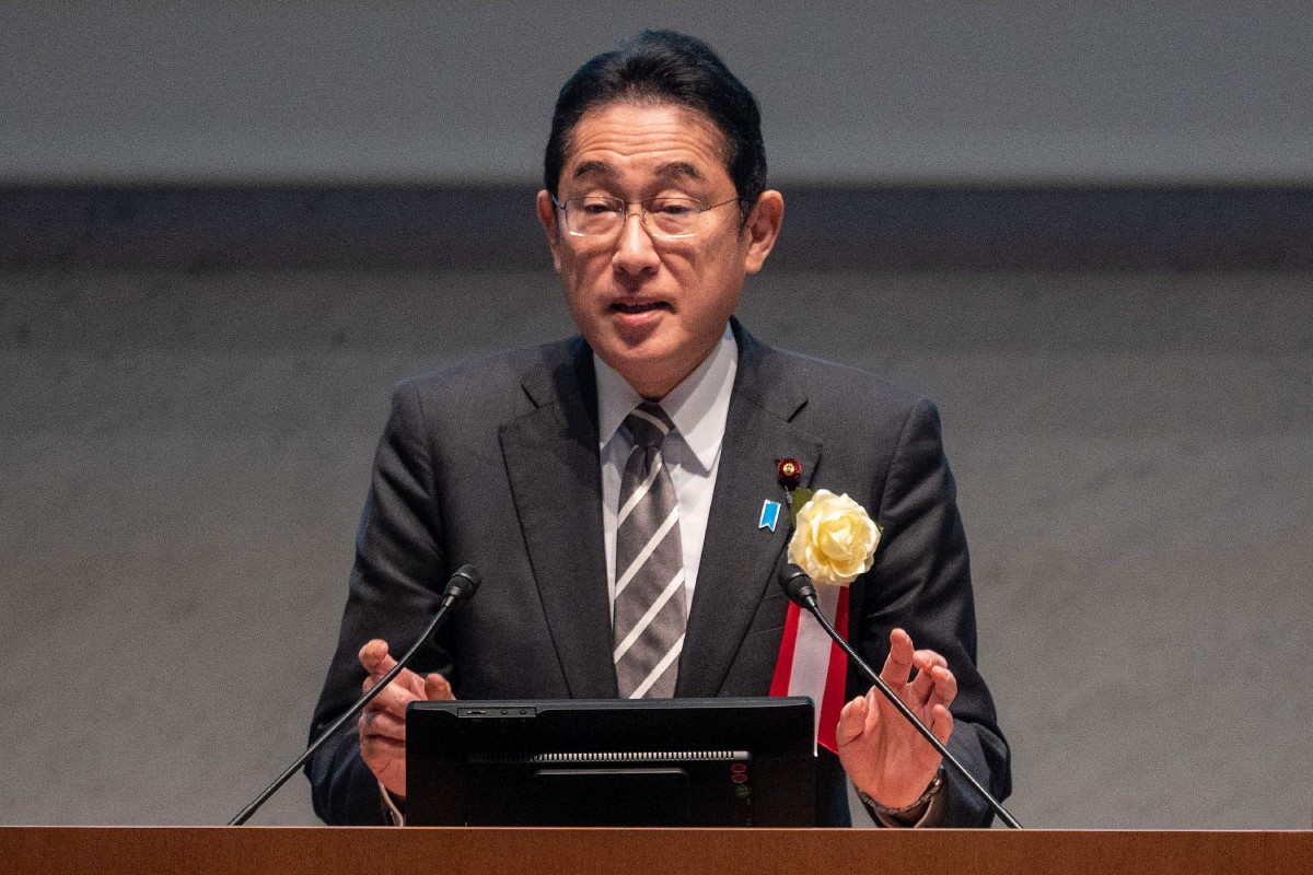 PERDANA Menteri Jepun, Fumio Kishida. FOTO AFP.