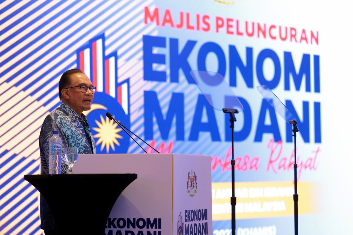 DATUK Seri Anwar Ibrahim. FOTO BERNAMA