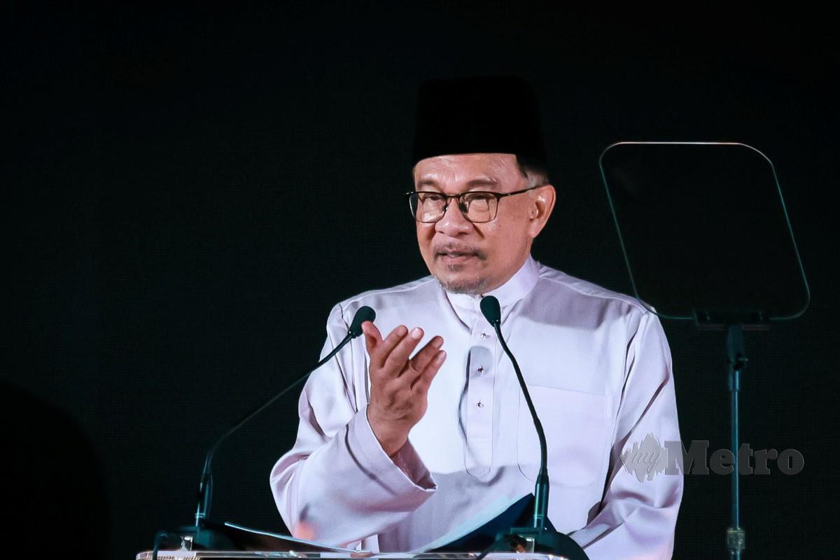 Perdana Menteri, Datuk Seri Anwar Ibrahim. FOTO Arkib NSTP