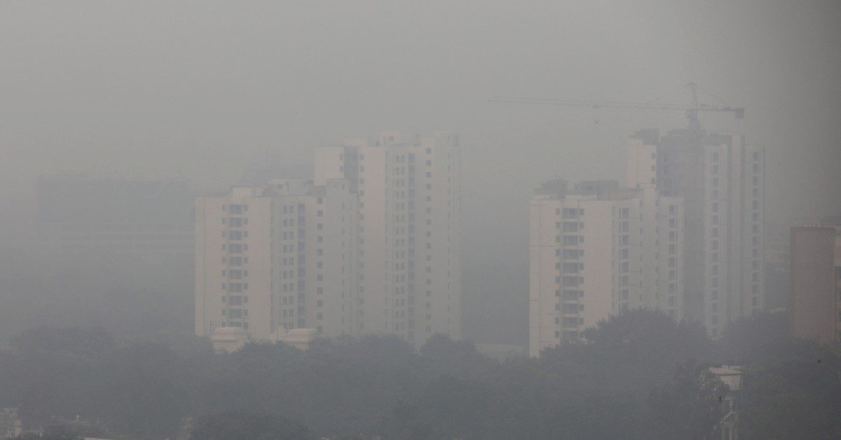 New Delhi menjadi ‘abu-abu’ karena kabut asap yang parah