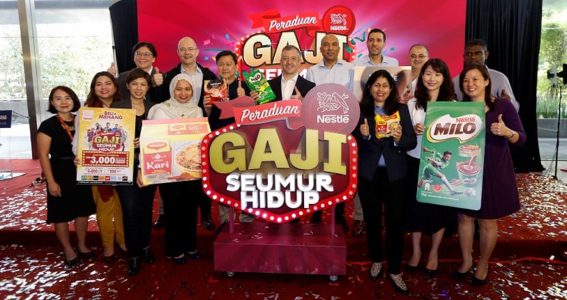 Nestle tawar gaji seumur hidup, RM3,000 sebulan | Harian Metro