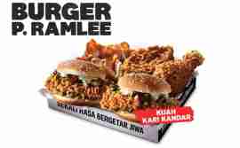 Price kfc burger banjir Viral The