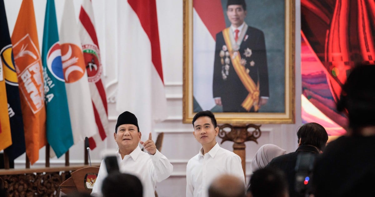 Indonesia rasmi isytihar Prabowo, Gibran presiden dan naib presiden