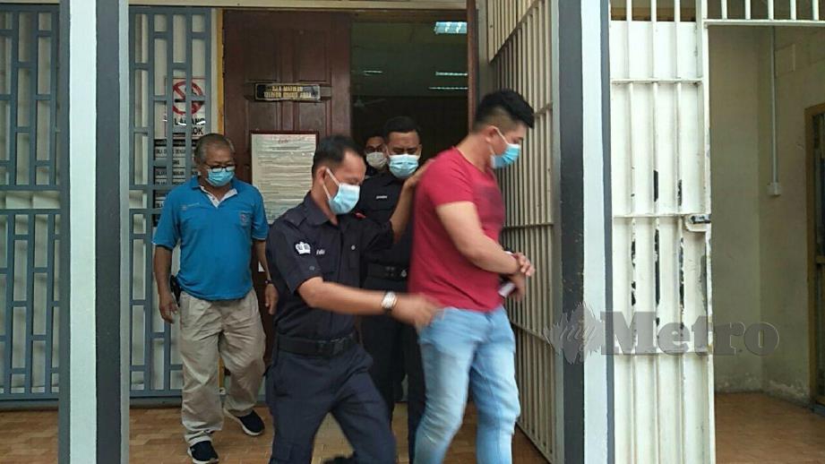 ONG didenda RM4,600 di Mahkamah Majistret Kangar, hari ini atas tiga kesalahan berbeza berkaitan menghalang tugas penjawat awam dan mengeluarkan perkataan jelik terhadap pegawai polis. FOTO DZIYAUL AFNAN ABDUL RAHMAN