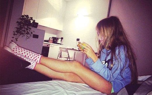 ANTARA  gambar dimuat naik ke Instagram dengan keterangan ‘Bedtime’ (Masa Tidur).