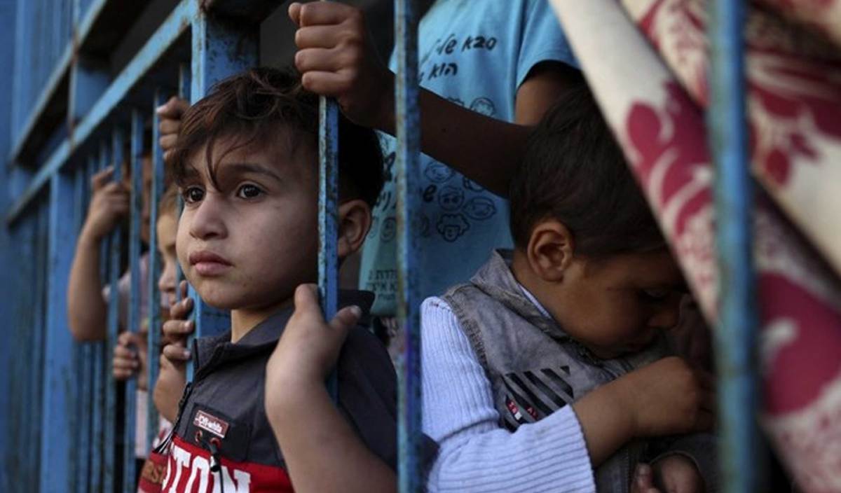 KANAK-KANAK Palestin berdepan masa depan kelam. FOTO AFP
