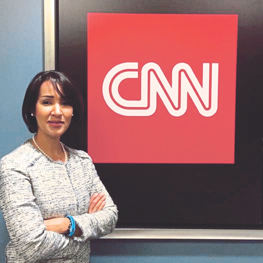 PERJUANGAN Manal mendapat liputan meluas pelbagai media antarabangsa termasuk CNN.