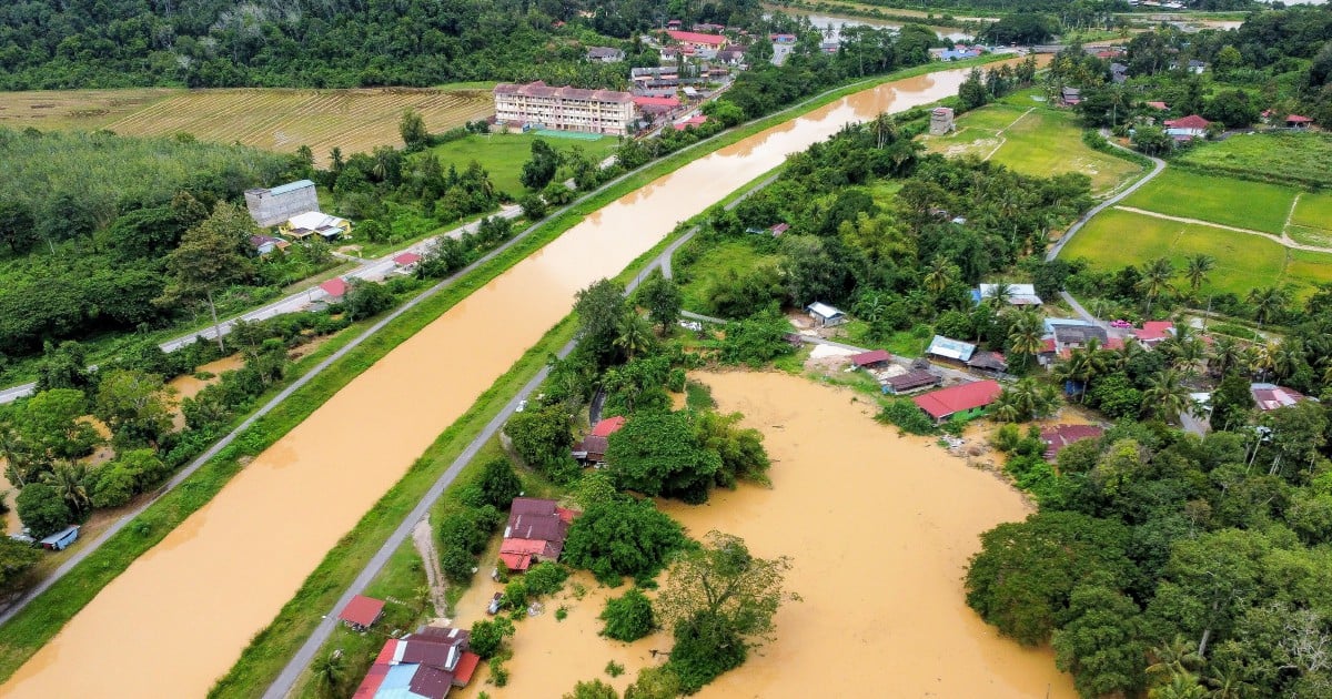 7 sungai di Kedah lepasi paras bahaya