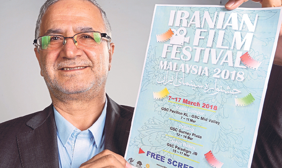 A M Sabeghi harap festival bangunkan hubungan budaya dan persefahaman antara Iran dengan Malaysia.