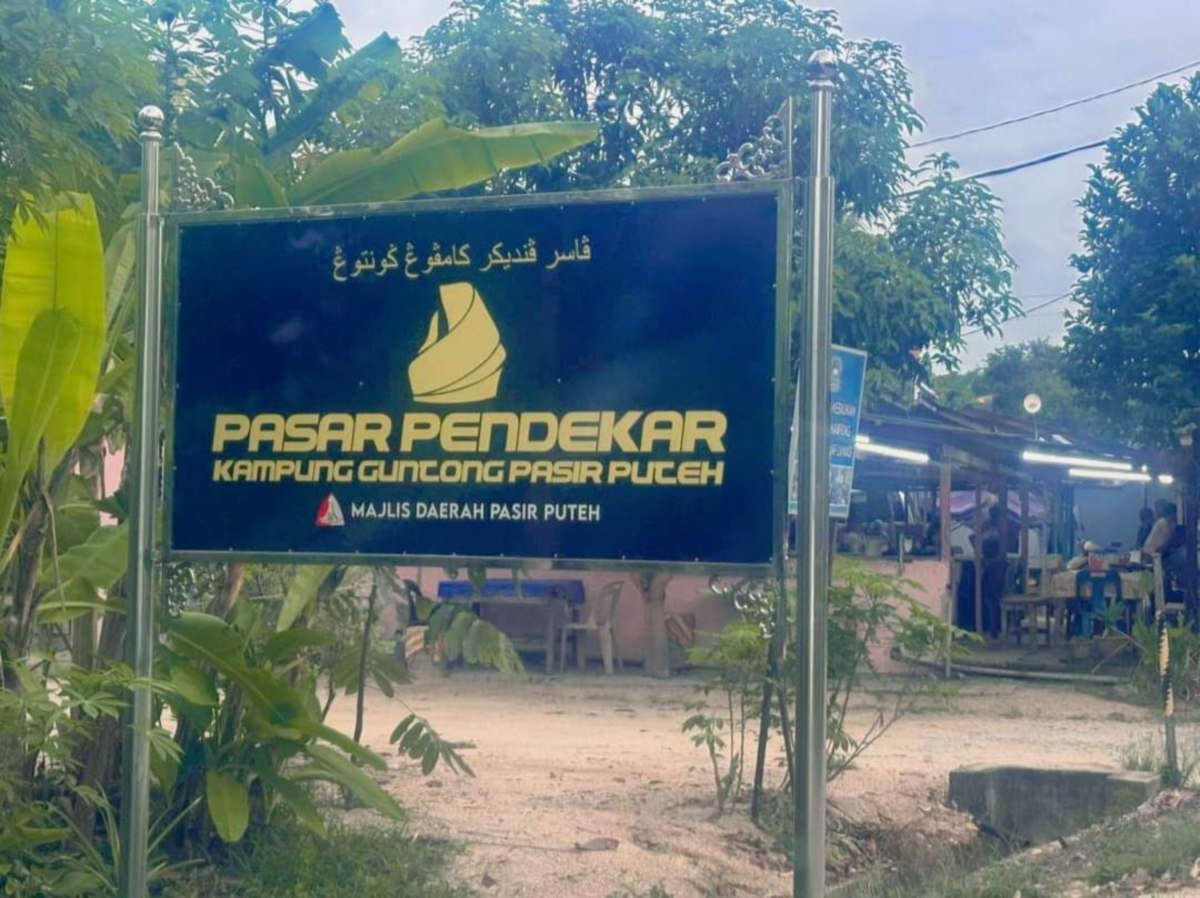 PASAR pagi yang istimewa.