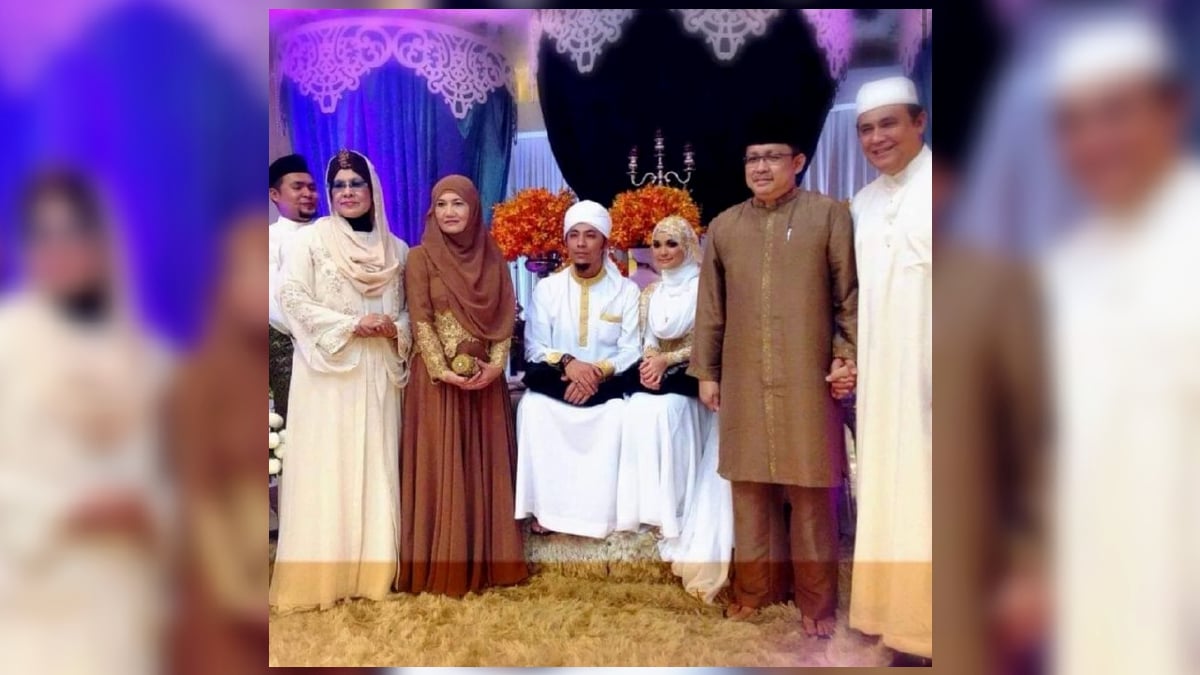 FOTO ketika perkahwinan Syamsul Yusof dan Puteri Sarah. FOTO Ihsan Instagram Fatiman
