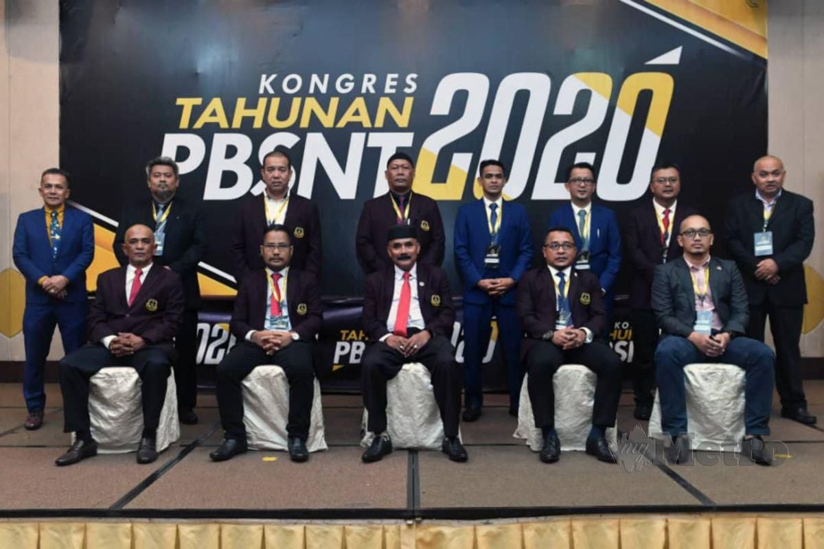  Barisan kepimpinan PBSNT musim 2021-2024. FOTO Malik Muhamad