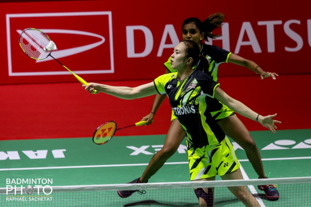 PEARLY-THINAAH teruskan kemaraan di Masters Indonesia. FOTO Photo Badminton
