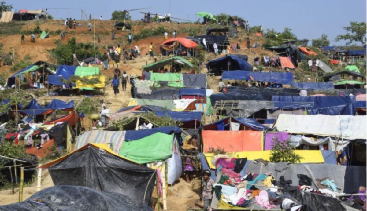 Lebih 3,000 kedai milik pelarian Rohingya dirobohkan