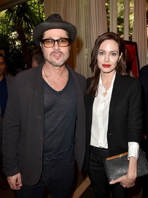 ANEGELINA Jolie and Brad Pitt